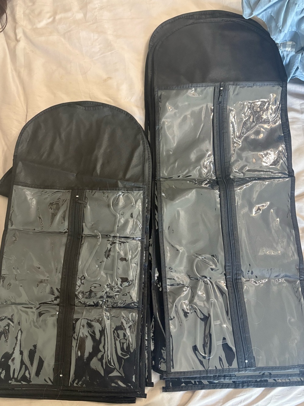 Set of 14 Hanging Wig Bags